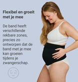 Carriwell Carriwell Naadloze Buikband Support - Zwart