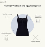 Carriwell Carriwell Voedingshemd shapewear Zwart