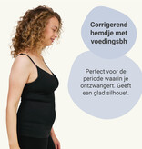 Carriwell Carriwell Voedingshemd shapewear Zwart
