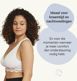 Carriwell Carriwell Slaapbh Crossover - Biokatoen - Wit