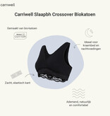 Carriwell Carriwell Slaapbh Crossover -Biokatoen - Zwart