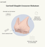 Carriwell Carriwell Slaapbh Crossover - Biokatoen - Beige