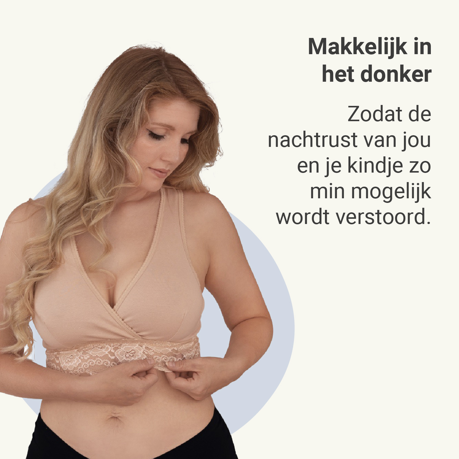 Carriwell Carriwell Slaapbh Crossover - Biokatoen - Beige