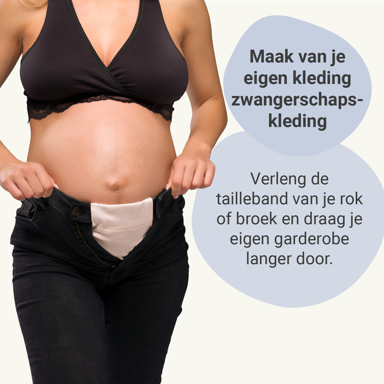 Carriwell Carriwell Flexibelt- Broekverbreder - biokatoen