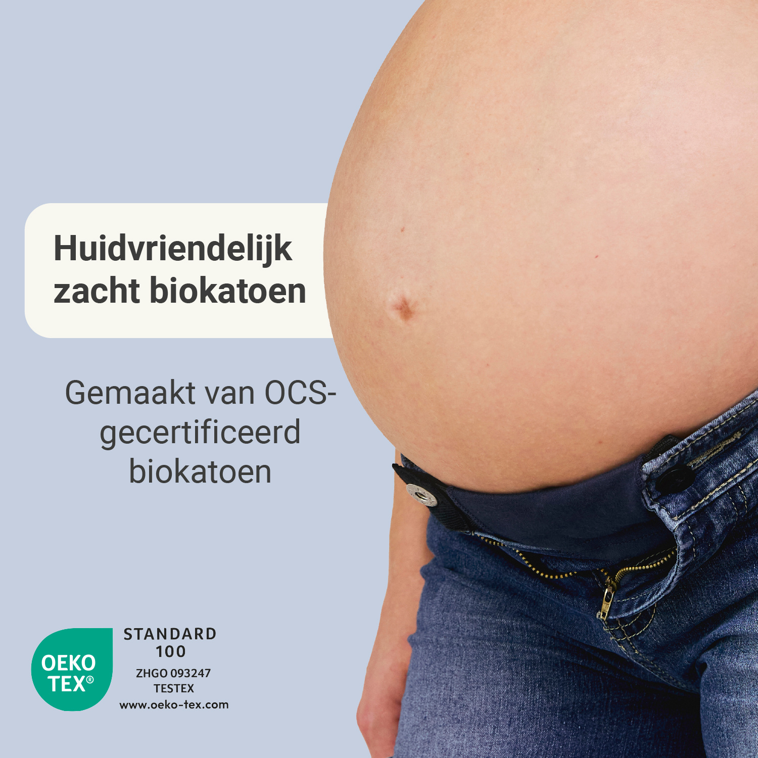 Carriwell Carriwell Flexibelt- Broekverbreder - biokatoen