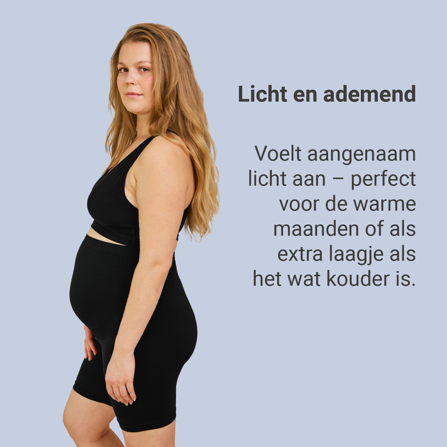 Carriwell Carriwell Zwangerschapsshort Zwart