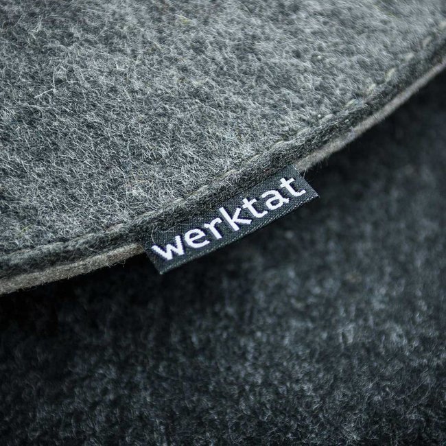 round seat cushion in felt