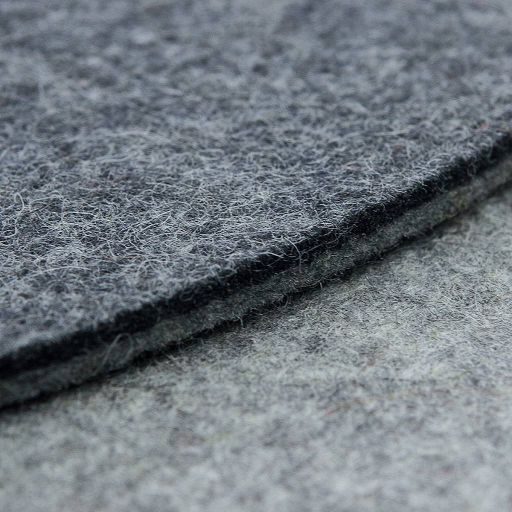 Wollfilz Platte Grau, 3 Mm Dick, 50 X 100 Cm – In Produktbild-Vorschau 4