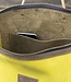 Rucksack aus Leder in mais-gelb