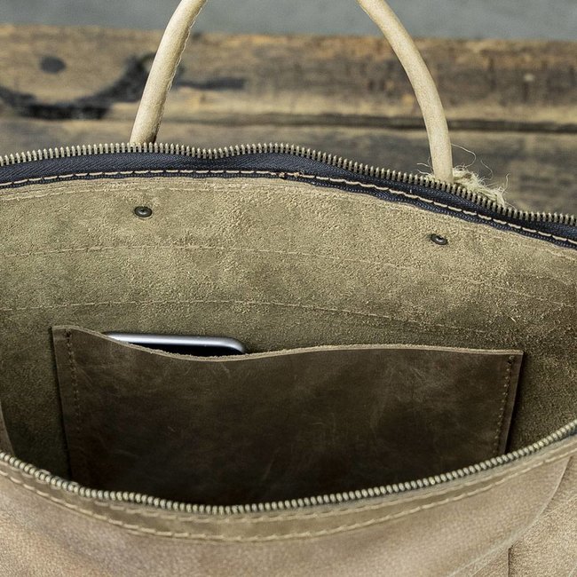 Daypack leather brown