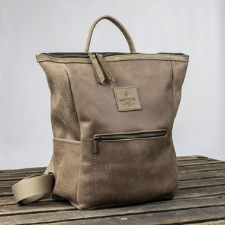 Daypack leather brown