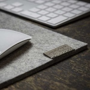 rechteckiges Filz-Mousepad