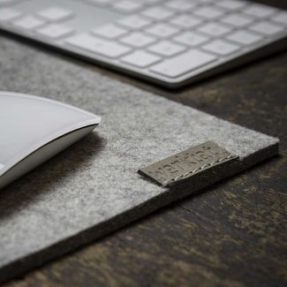 rechteckiges Mousepad Filz – WOHLTAT