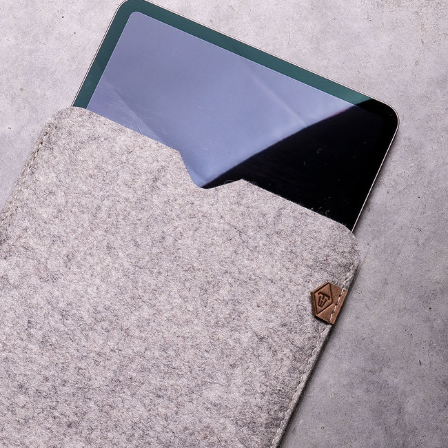 einfache iPad Hülle Filz, Design: pure & clean