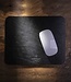 classic mouse pad leather black