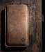 Buffalo leather sleeve for iPhone, soft+sanded, brown, felt lining DATENSCHUTZ
