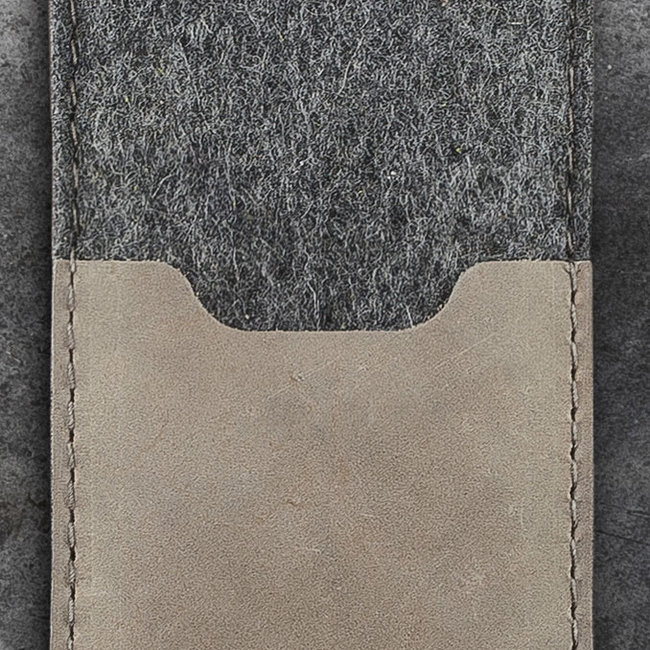 Filz-Leder Hülle für Samsung Galaxy S26, S25, +, Ultra