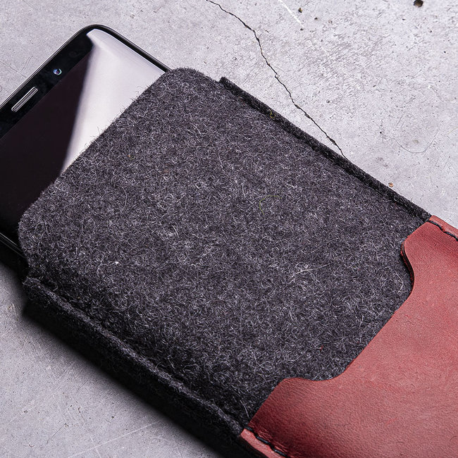 felt leather sleeve for Samsung Galaxy S26, S25, +, Ultra