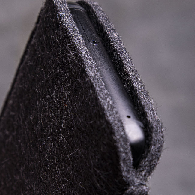 Filz-Leder Hülle für Samsung Galaxy S25, S24, S23, +, Ultra