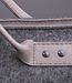 Office bag for over-the-shoulder wear, leather & felt