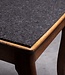 Trapeze seat pad made to measure in wool felt