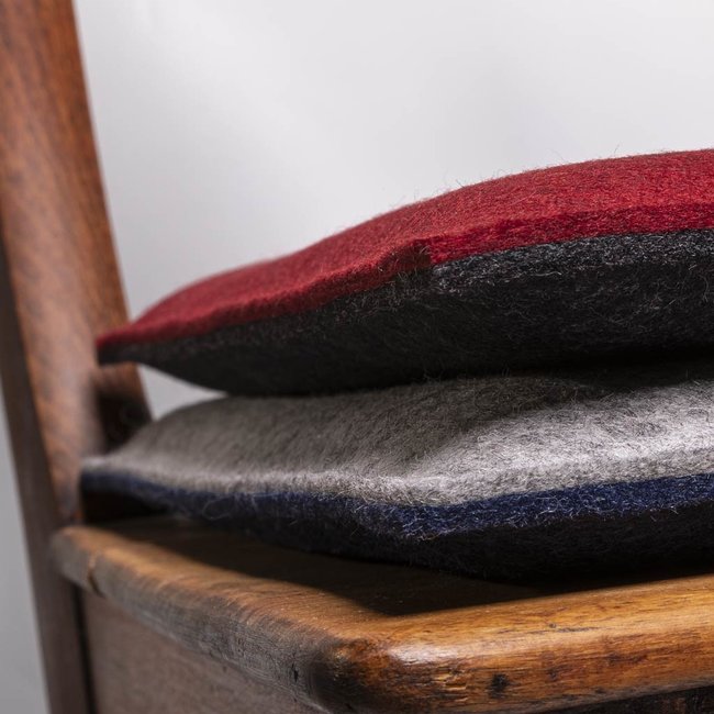 Trapeze seat cushion, made to measure