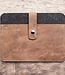FACHWERK case for MacBook Pro 14, Air 13, Neo leather & felt