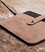 MacBook Pro / Air 13" 14" Leder Filz Hülle, Tasche braun FACHWERK passend gefertigt für Apple MacBook