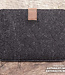 flat iPad case with leather compartment