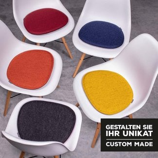 Buy Felt and yarn's Handmade plain chair and seat pad - Felt & Yarn