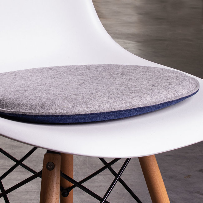 Sitzkissen Leder passend für Eames Chair mit Filz - werktat