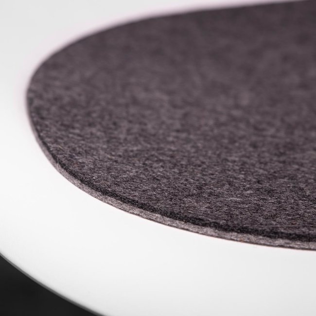 Felt pad two-tone for für Eames Plastic Side Chair