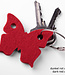 butterfly keychain of felt