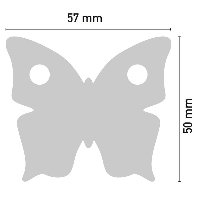 Schmetterling Schlüsselanhänger aus Filz