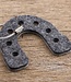 Horseshoe keychain made of felt