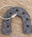 Horseshoe keychain made of felt