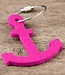 anchor keychain of felt