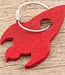 Rocket keychain made of felt