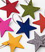 star keychain made of felt