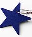 star keychain made of felt