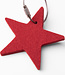 Filz Schlüsselanhänger Stern, Sternchen gelb, rot, orange, grün, blau, grau oder pink (magenta)