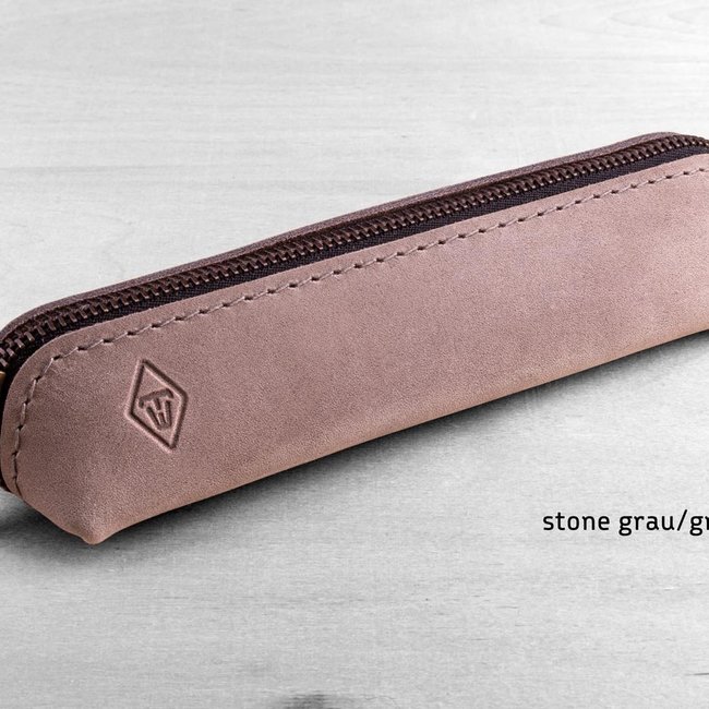 Case for pencils small of leather