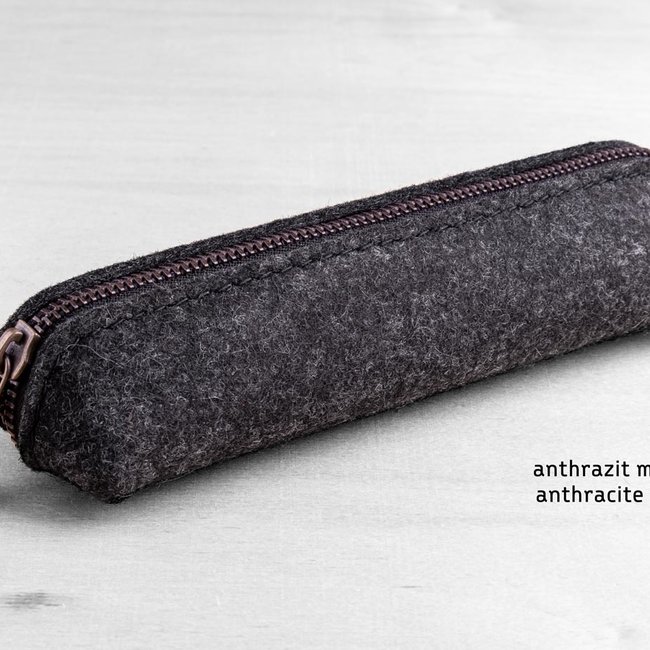 Small felt pencil case