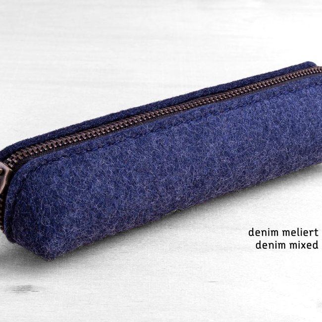 Small felt pencil case