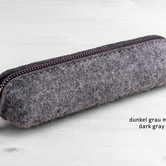 Small felt pencil case