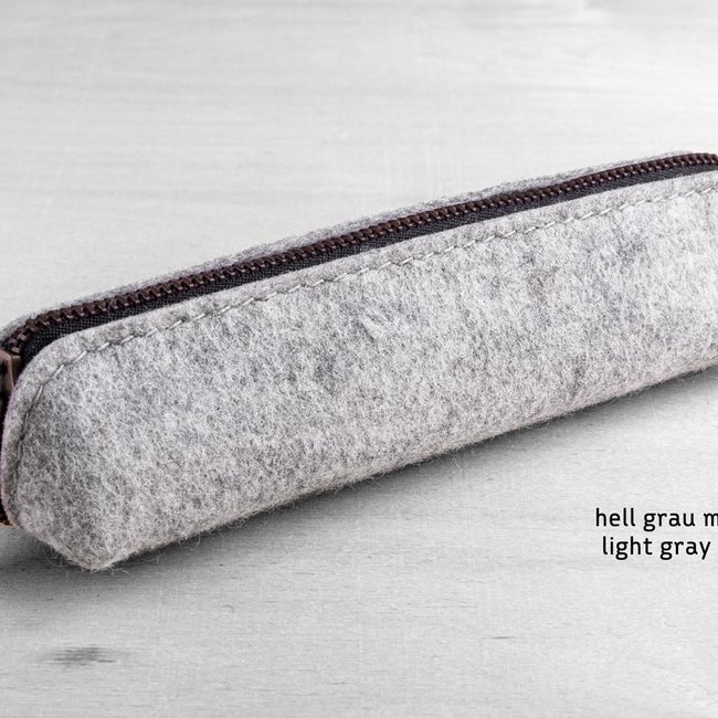 Small felt pencil case