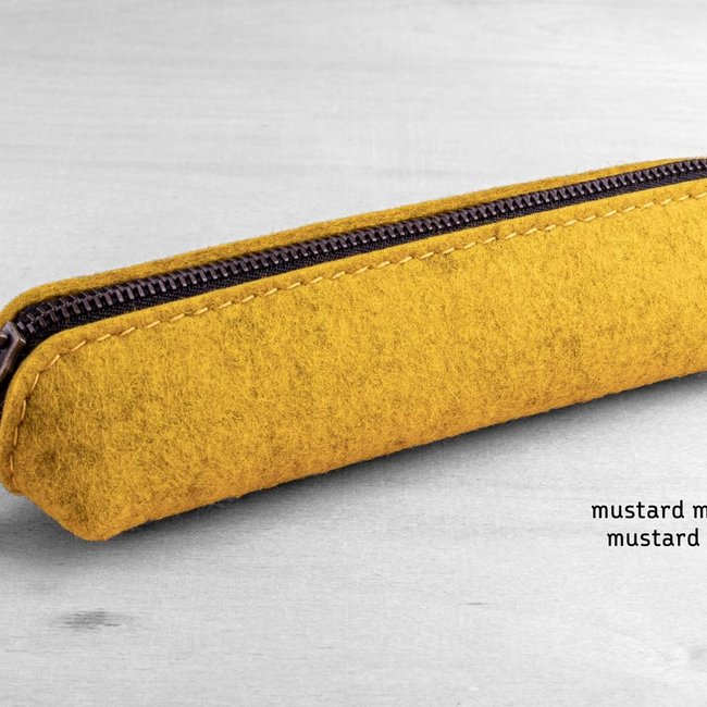 Small felt pencil case