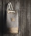 Matchsack, Rucksack Filz natur meliert / Leder „hazel“ – MEERWERK als Tagesrucksack oder Freizeittasche für Damen und Herren