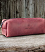 leather pencil case in brown, green, gray or red