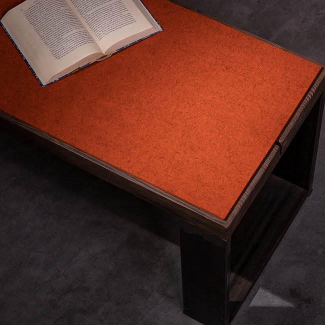 Benchtop felt seat pad made to measure